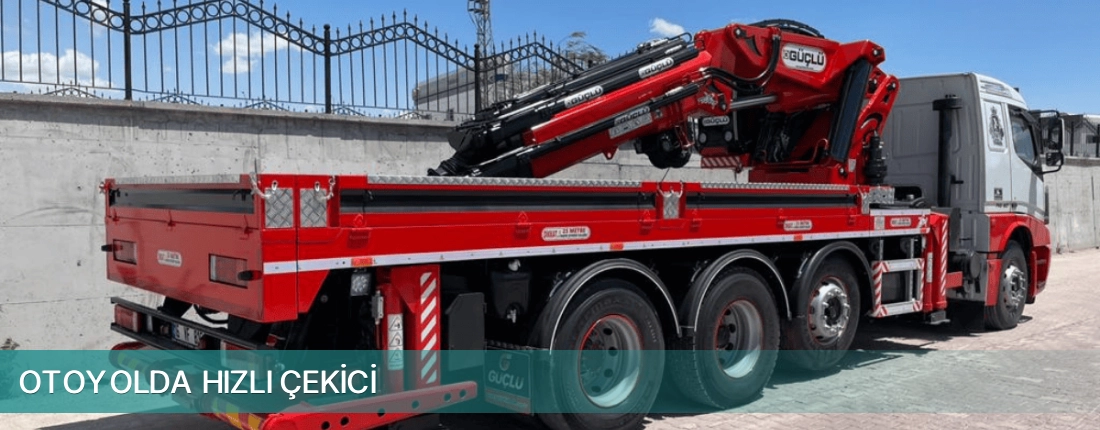 Karşıyaka İlçemi Otoyolda Hızlı Çekici